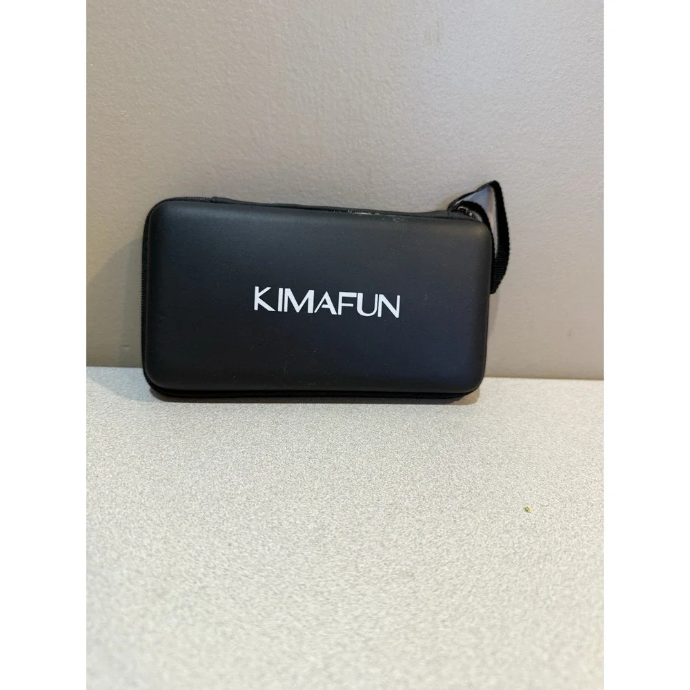 KIMAFUN Wireless Lavalier Microphone System 2.4G Wireless Lapel Microphone As Is
